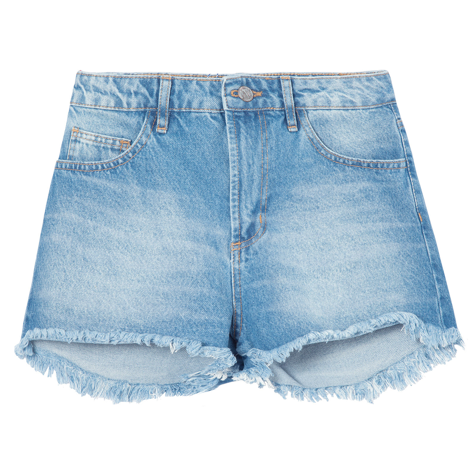 Short cintura alta jeans Farm - azul